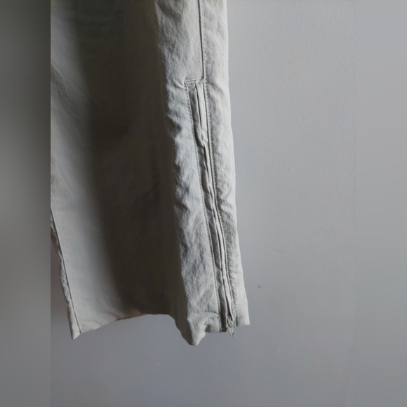 The North Face Convertible Belted Zip Off Hiking Pants Mens 36 Stone Beige - Picture 5 of 7